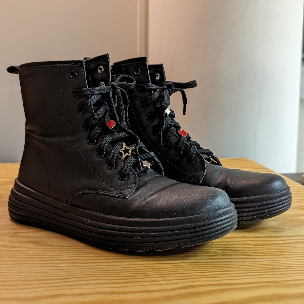 GEOX Lace Up Ankle Boots